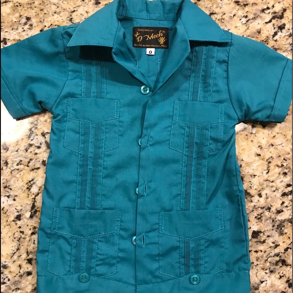 Guayabera Size 9-12 Months